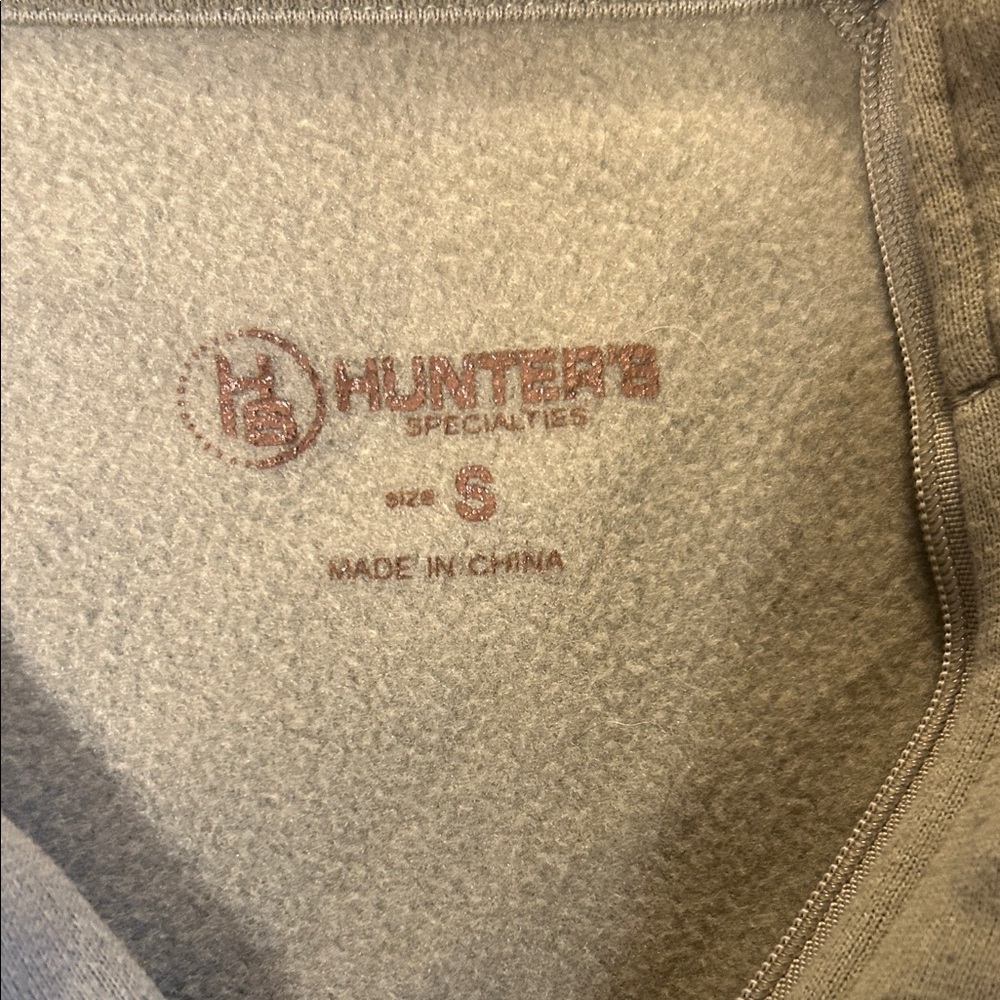 Olive Green Zip-Up Sweater - Picture 2 of 3